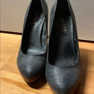 Lauren Ralph Lauren Platform High Heals Black